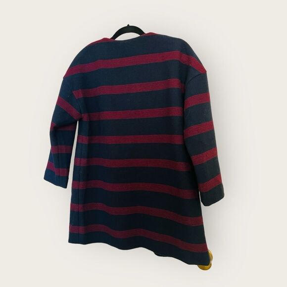 FRNCH striped coat size S/M - Picture 7 of 8